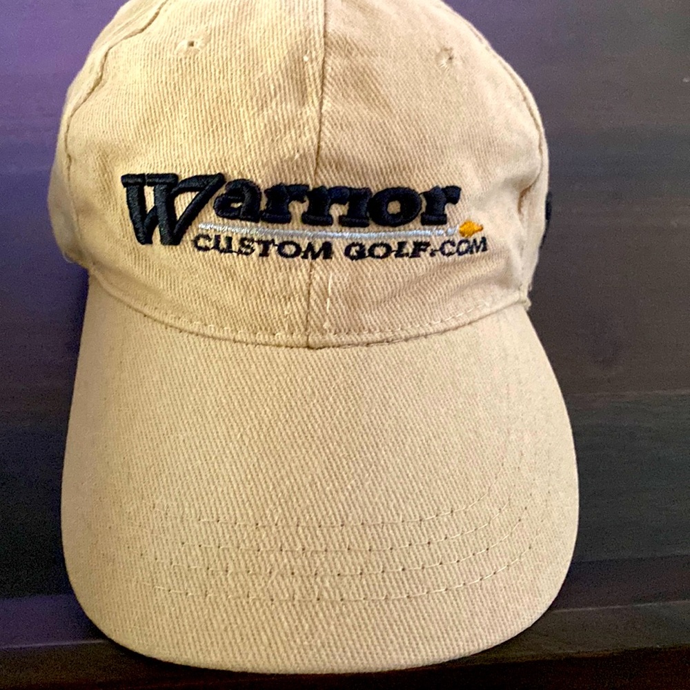 Warrior Custom Golf.Com Golf Hat Adjustable Strap Back One size Fits Most